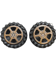 Load image into Gallery viewer, 50 Piece Toy Helicopter Plastic Tires Metal Shaft Rods Model Craft Hobby
