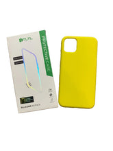 Load image into Gallery viewer, 2019 iPhone 6.5 In Phone Case Yellow Silicone NEW
