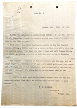 Load image into Gallery viewer, 1907 Wanted Poster Defrauding A Livery Stable Keeper Vaudeville Show Antique
