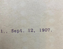 Load image into Gallery viewer, 1907 Wanted Poster Defrauding A Livery Stable Keeper Vaudeville Show Antique

