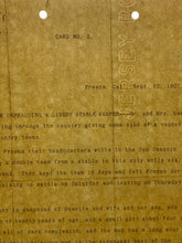 Load image into Gallery viewer, 1907 Wanted Poster Defrauding A Livery Stable Keeper Vaudeville Show Antique
