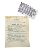 Load image into Gallery viewer, 1905 Freeman&#39;s Detective Agency Reward Poster Theft Watches Antique Ephemera
