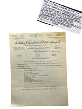 Load image into Gallery viewer, 1913 William J Burns Detective Agency Offer $1000 Reward Poster Flyer Antique
