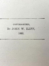 Load image into Gallery viewer, 1892 The American Republic Hardcover Book By John W. Iliff Settlement Wars
