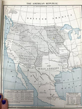 Load image into Gallery viewer, 1892 The American Republic Hardcover Book By John W. Iliff Settlement Wars
