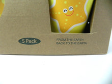 Load image into Gallery viewer, Bambooware Fibre Kids Dinner Sets 5 Pack Starfish Eco Friendly Dinnerware
