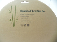 Load image into Gallery viewer, Bambooware Fibre Kids Dinner Sets 5 Pack Starfish Eco Friendly Dinnerware
