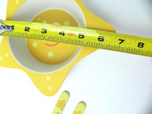 Load image into Gallery viewer, Bambooware Fibre Kids Dinner Sets 5 Pack Starfish Eco Friendly Dinnerware
