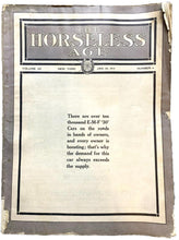 Load image into Gallery viewer, 1910 The Horseless Age Magazine Antique Automobile Car Advertising Volume 23
