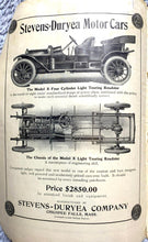 Load image into Gallery viewer, 1910 The Horseless Age Magazine Antique Automobile Car Advertising Volume 23
