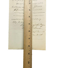 Load image into Gallery viewer, 1893 Jail Discharge Paper Georgia Poisoner County Jailer Antique Ephemera
