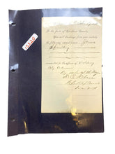 Load image into Gallery viewer, 1893 Jail Discharge Paper Georgia Poisoner County Jailer Antique Ephemera
