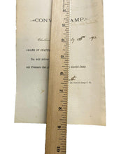 Load image into Gallery viewer, 1892 Convict Camp Requisition Jailer Prisoner Georgia Antique Ephemera
