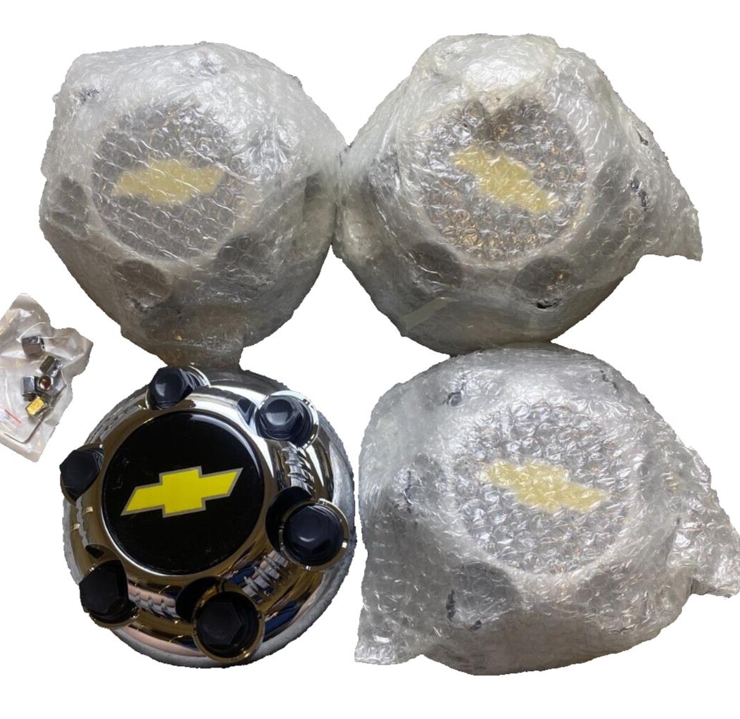 6 LUG Chrome Wheel Center Caps 4 PCS 2000 - 2010 Chevy1500 Truck Van 16