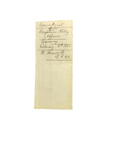 Load image into Gallery viewer, 1892 Commitment Document Larceny Theft Antique Ephemera Notary Seal
