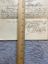 Load image into Gallery viewer, 1892 Commitment Document Larceny Theft Antique Ephemera Notary Seal
