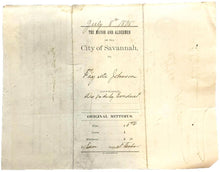 Load image into Gallery viewer, 1895 Arrest Warrant Disorderly Conduct Georgia County Jail Ephemera Antique
