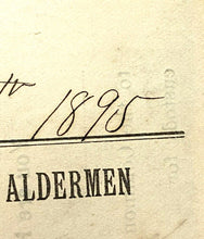 Load image into Gallery viewer, 1895 Arrest Warrant Disorderly Conduct Georgia County Jail Ephemera Antique
