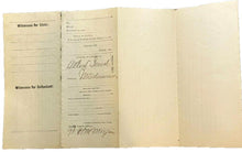 Load image into Gallery viewer, 1892 Arrest Warrant Misdemeanor Watch Theft Savanah Georgia Antique Ephemera
