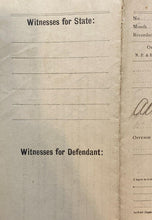 Load image into Gallery viewer, 1892 Arrest Warrant Misdemeanor Watch Theft Savanah Georgia Antique Ephemera
