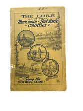 Load image into Gallery viewer, 1931 The Lure of The Mark Twain Bret Harte Counties Softcover Book Cover Detach
