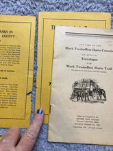 Load image into Gallery viewer, 1931 The Lure of The Mark Twain Bret Harte Counties Softcover Book Cover Detach
