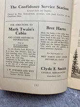 Load image into Gallery viewer, 1931 The Lure of The Mark Twain Bret Harte Counties Softcover Book Cover Detach
