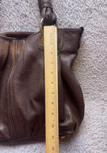 Load image into Gallery viewer, B MAKOWSKY Purse Slouchy Shabby Leather Hobo Shoulder Bag Handbag Tote Cheetah
