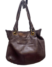 Load image into Gallery viewer, B MAKOWSKY Purse Slouchy Shabby Leather Hobo Shoulder Bag Handbag Tote Cheetah
