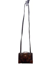 Load image into Gallery viewer, American West Crossbody Wallet Purse Tooled Leather Western Folding Bandana
