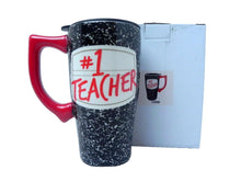 Load image into Gallery viewer, Teacher Ceramic Coffee Mug Travel Cup Teachercore Gift NEW
