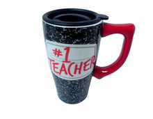 Load image into Gallery viewer, Teacher Ceramic Coffee Mug Travel Cup Teachercore Gift NEW
