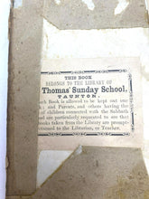 Load image into Gallery viewer, 1847 Helen and Julia Hardcover Book Antique Illustration Sunday School Union
