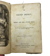 Load image into Gallery viewer, 1847 Helen and Julia Hardcover Book Antique Illustration Sunday School Union
