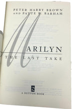 Load image into Gallery viewer, 1992 Marilyn The Last Take Hardcover Book with Dust Jacket
