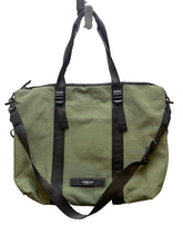 Load image into Gallery viewer, Timbuktu 2 Messenger Bag Army Green Laptop Carrier Utility Detachable Strap
