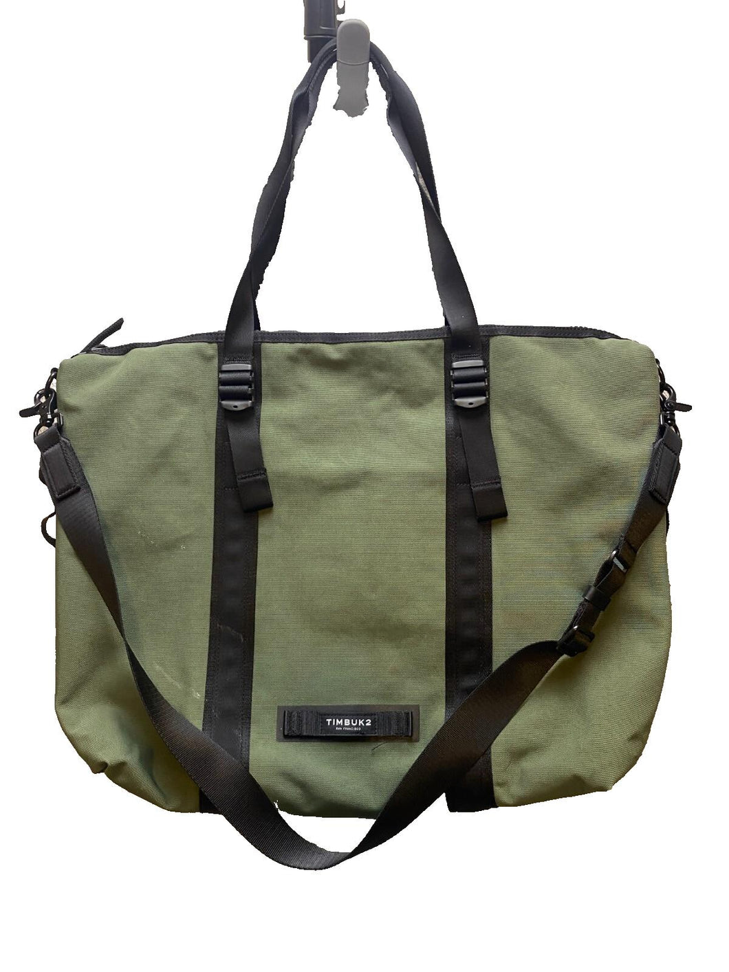 Timbuktu 2 Messenger Bag Army Green Laptop Carrier Utility Detachable Strap