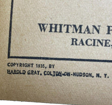 Load image into Gallery viewer, 1935 Big Little Book Little Orphan Annie and The Ghost Gang Hardcover Whitman
