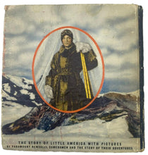 Load image into Gallery viewer, 1934 Paramount Newsreel Men with Admiral Byrd In Little America Hardcover Book
