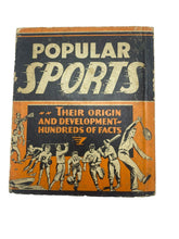 Load image into Gallery viewer, 1935 Popular Sports Their Origin and Development Hardcover Book Illustrated
