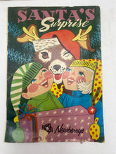 Load image into Gallery viewer, 1966 Santa’s Surprise Coloring Book Newberrys MCMLXVI London Printed
