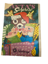 Load image into Gallery viewer, 1966 Santa’s Surprise Coloring Book Newberrys MCMLXVI London Printed
