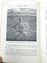 Load image into Gallery viewer, 1924 How To Swim Book Inscription Underwater Circus Performers Paperback
