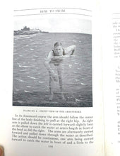 Load image into Gallery viewer, 1924 How To Swim Book Inscription Underwater Circus Performers Paperback
