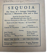 Load image into Gallery viewer, 1935 Sequoia Big Little Book Hardcover Illustrated Whitman Publishing Co
