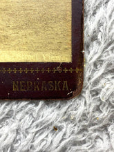 Load image into Gallery viewer, 1896 Street Scene Cabinet Card Photo Wagons Store Signs Antlers Nebraska
