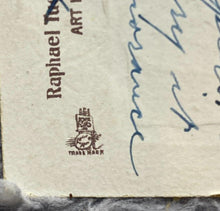 Load image into Gallery viewer, Antique Thanksgiving Postcard Tuck Embossed Turkey Corn Divided Rare 1910
