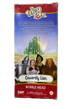 Load image into Gallery viewer, The Wizard of Oz Cowardly Lion Bobble Head Funko Wacky Wobbler New *Damage Box
