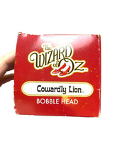 Load image into Gallery viewer, The Wizard of Oz Cowardly Lion Bobble Head Funko Wacky Wobbler New *Damage Box
