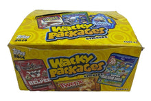 Load image into Gallery viewer, 2014 Topps Wacky Packages Cards Stickers Open Damage Box 222 Cards
